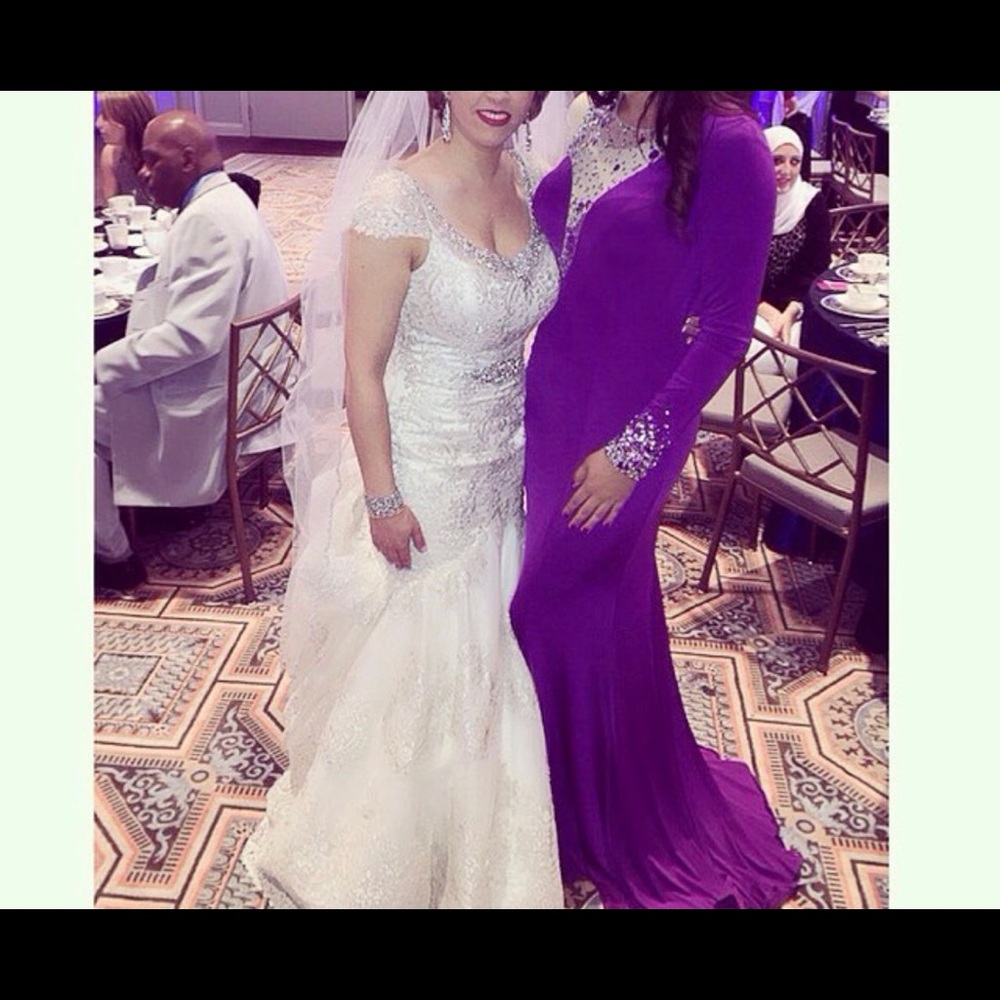 Sheer Shoulder Dress